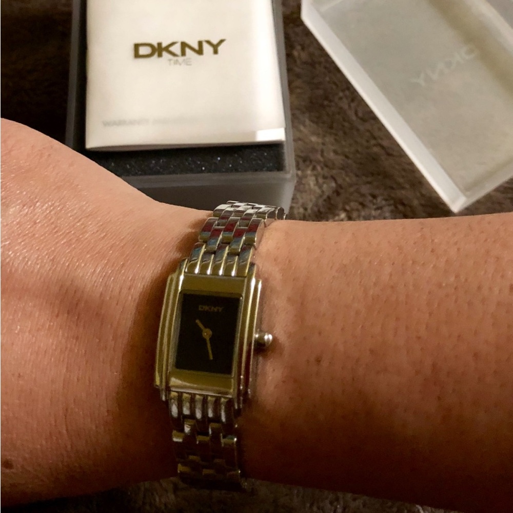 DKNY Silvertone Watch